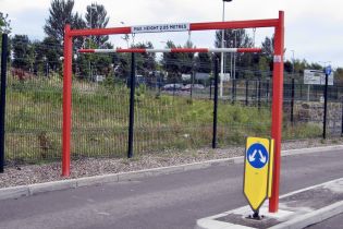 Height Restrictor Barrier (Galvanised) Fixed