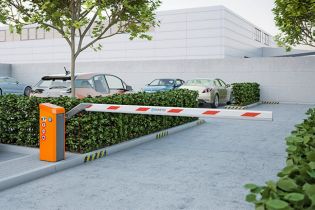 Automatic Arm Barrier FAAC Magnetic Access Pro L - 2.5m - 6.0m - Ideal for Busy Car Parks